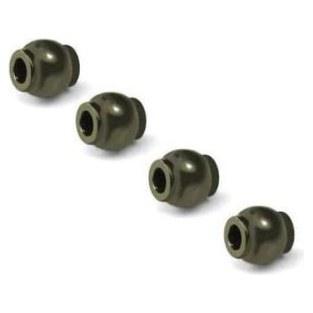 (Clearance Item) HB RACING Light Weight Upper Suspension Fixing Ball 4Pcs