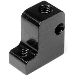 (Clearance Item) HB RACING CNC Exhaust Pipe Mount (Black)
