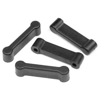 (Clearance Item) HB RACING Battery Strap Retainer (4pcs)