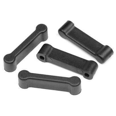 (Clearance Item) HB RACING Battery Strap Retainer (4pcs)