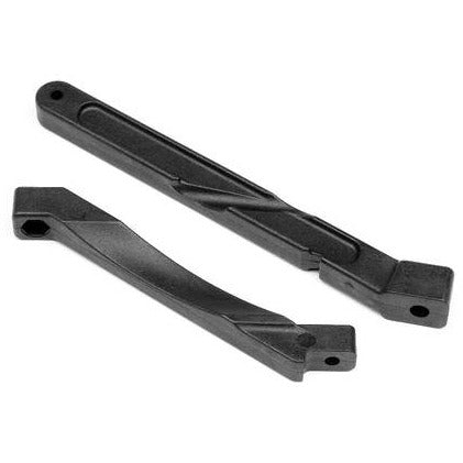 (Clearance Item) HB RACING Chassis Stiffener Set (Front/Rear)