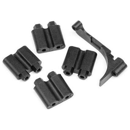 (Clearance Item) HB RACING Servo/Motor Mount Cradle Set