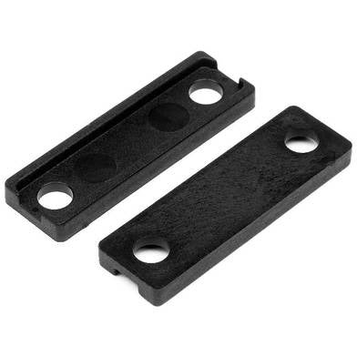 (Clearance Item) HB RACING Diff Mount Spacers (2Pcs)