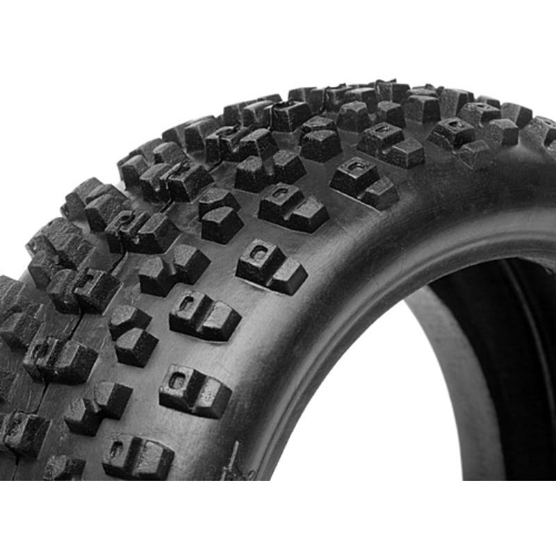 HB RACING Proto Tyre (White/1/8 Buggy) (2)
