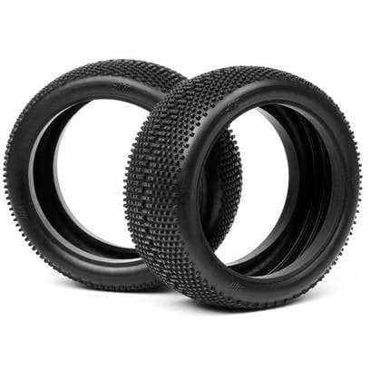 HB RACING 1/8 Megabite Tyre Red (2)