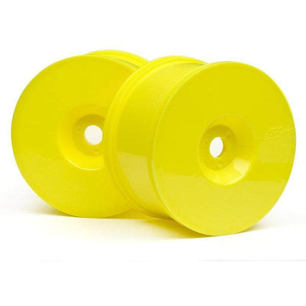 HB RACING T-Dish Wheels (Yellow) (4)