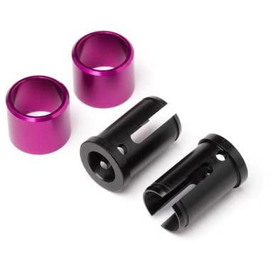 HB RACING Solid Axle Long Cup (POM/2Pcs)
