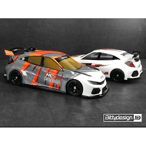 BITTYDESIGN HC-M 1/10 Clear Body for M-chassis 210-225mm wh