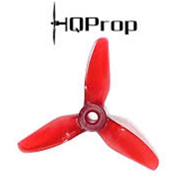 HQ Durable Prop 3x4x3V1S Light Red (2CW+2CCW) Poly Carbonat