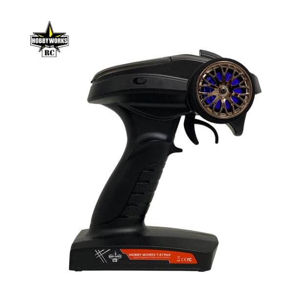 HOBBYWORKS Mud Digger V2 1/10 Brushed RC Monster Truck Blue