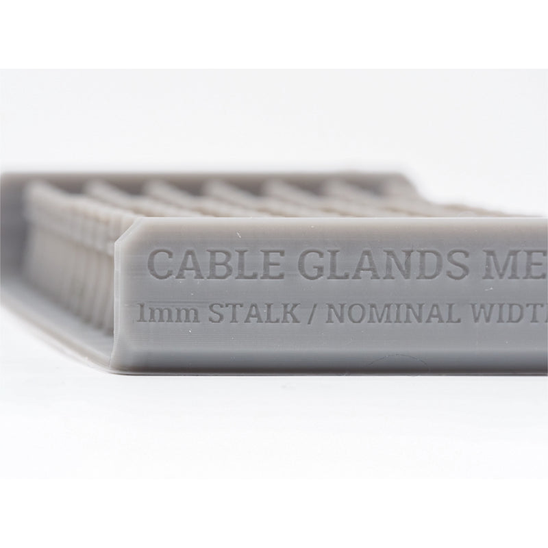 HWS Non-Scale 'ABB Style' Plastic Cable Glands Size: Small