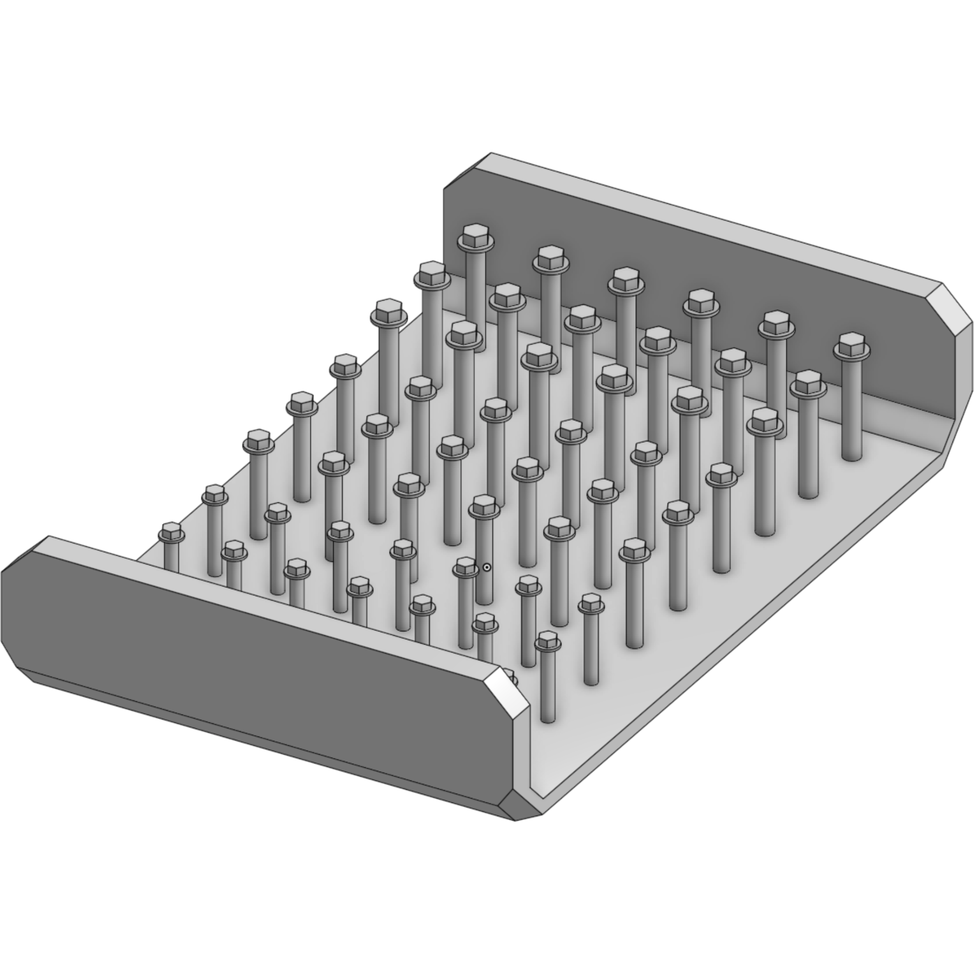 HWS HWS Mini Pack Fasteners Hex Head Bolts (Non-Scale)