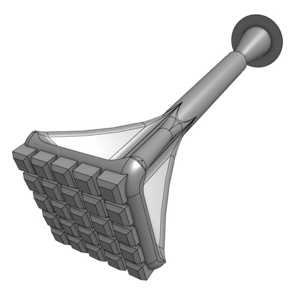 HWS WWII German Zimmerit ‘Waffle’ Pattern Stamp 1/16 Scale
