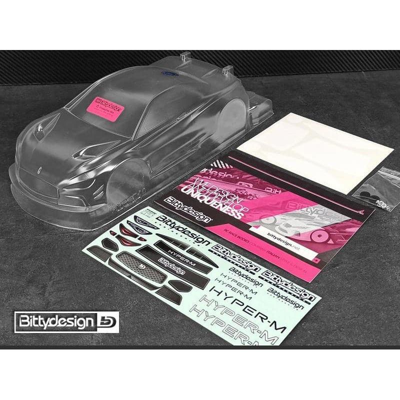 Bitty Design Mini BITTYDESIGN 1/10 HYPER-M M-chassis 210-225mm Mini Bodyshell