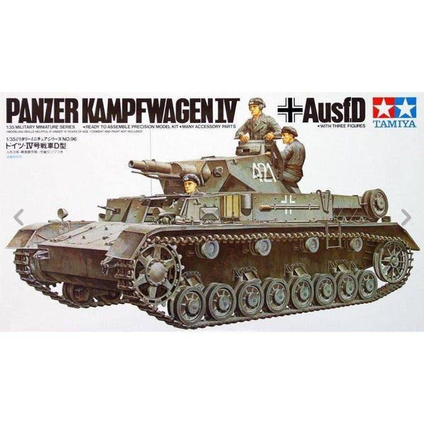 1/35 Tamiya German Tank Panzerkampfwagen IV Aus - Squadron.com