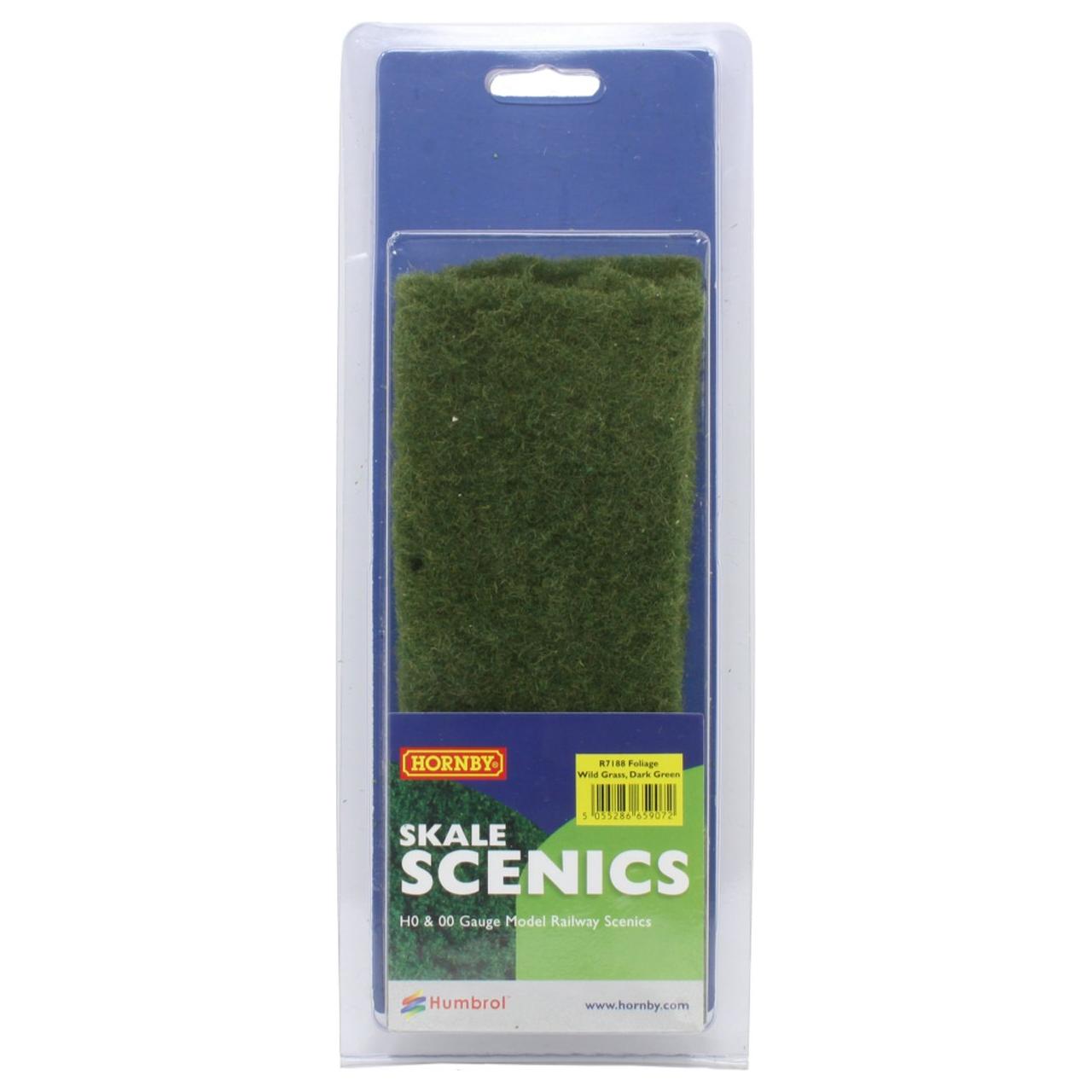 HORNBY HO/OO Foliage - Wild Grass (Dark Green)