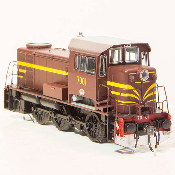 IDR HO 70 Class Diesel Hydraulic 7001 NSWGR Original Indian Red - DCC Fitted