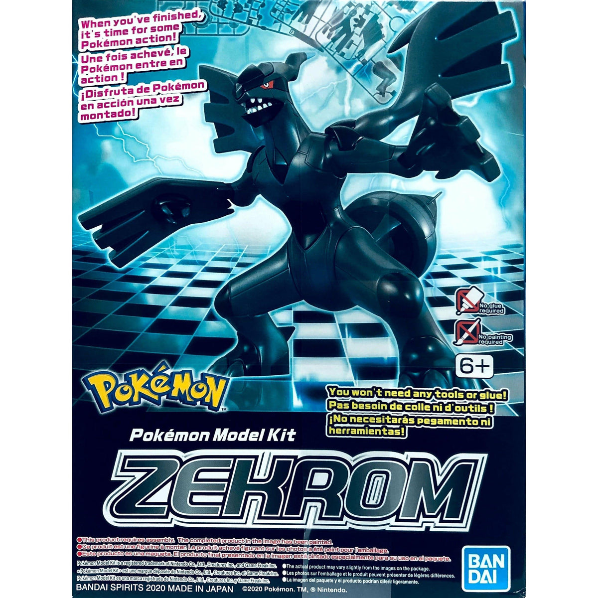 [SUGGESTED IMAGE: Display of assembled Bandai Pokemon model kits showing the detail and articulation of different legendary Pokemon models]