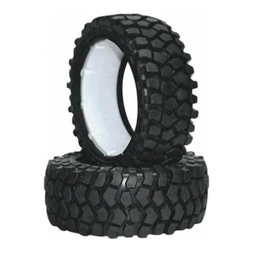 IMEX 1/5 K Rock Tyres with Molded Foam (Front) (2)