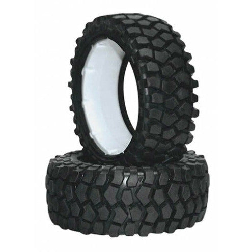 IMEX 1/5 K Rock Tyres with Molded Foam (Front) (2)