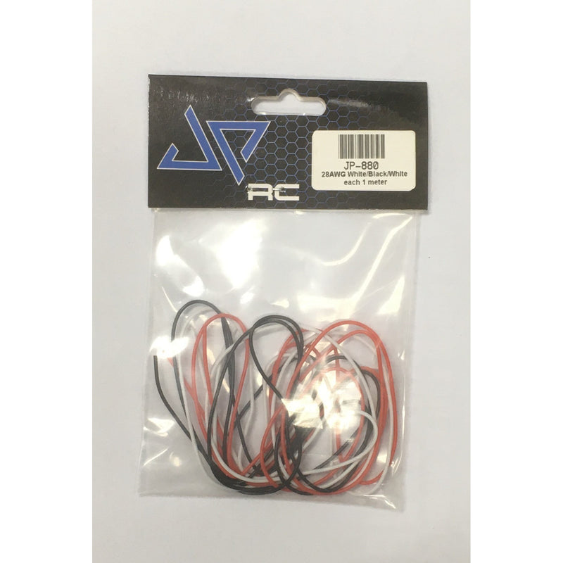 JPRC 28AWG Red, White, Black each color 1m in One Bag