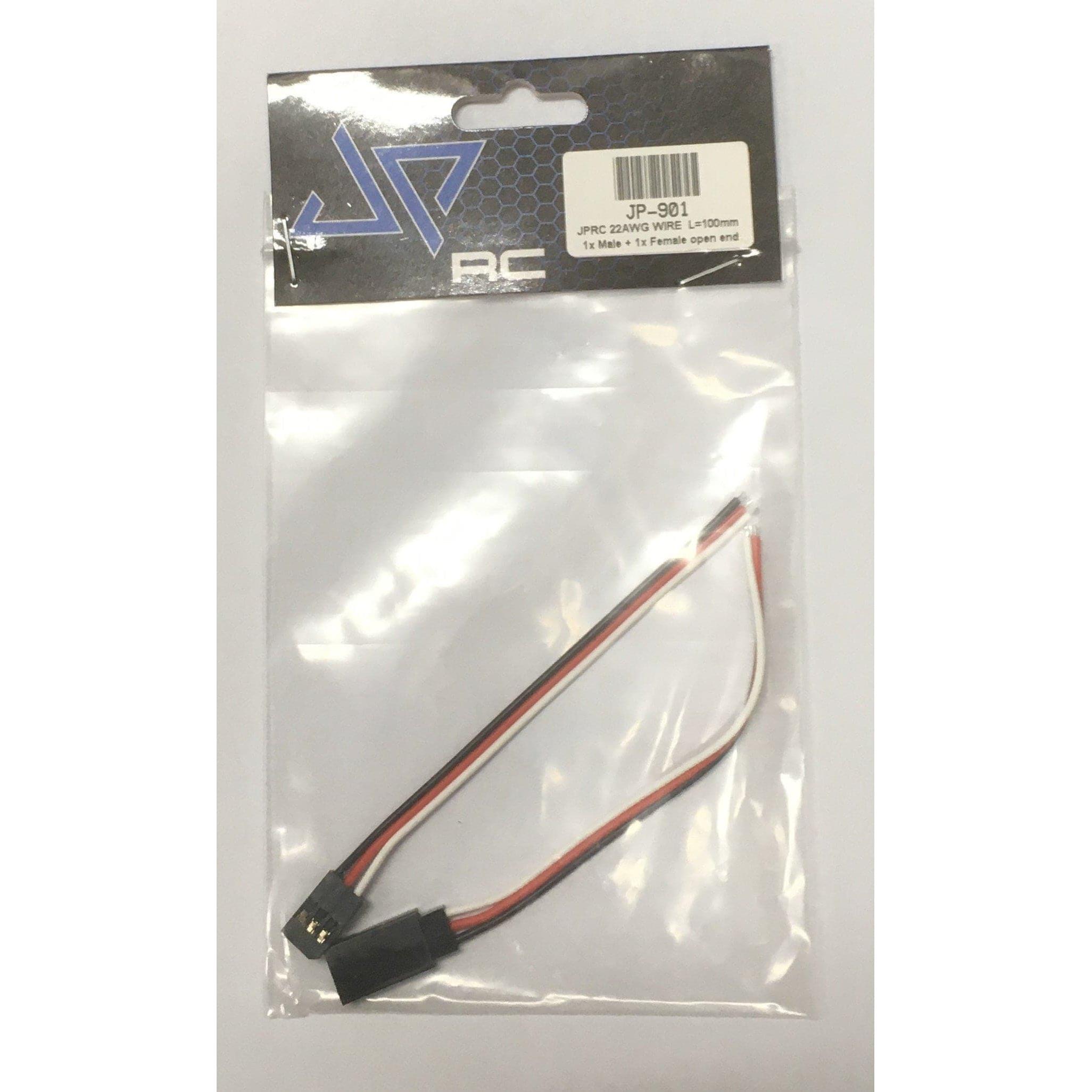 JPRC 22AWG WIRE:Servo Y Wire Straight 75mm + 75mm