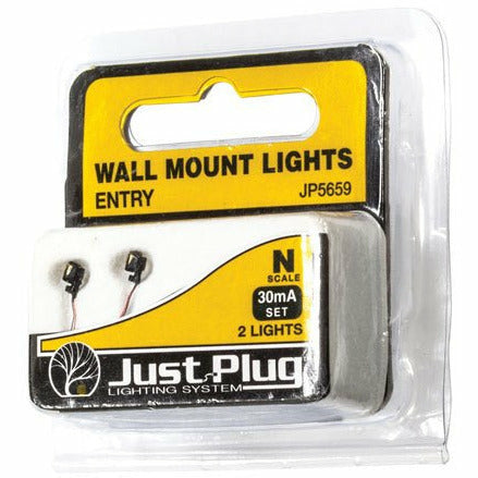 WOODLAND SCENICS N Entry Wall Mount Lights
