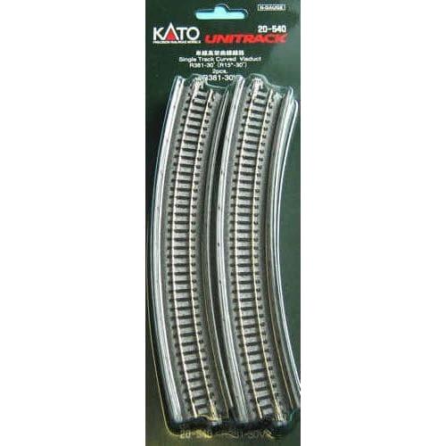 KATO N Single Track Curved Viaduct R381-30Deg (2)