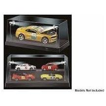 KING CREATION 1:24/1:43 Black Base LED Lighted Display Case