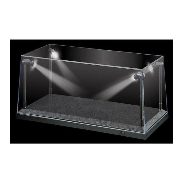 KING CREATION 1/18 Black LED Display Case (L) 35.5cm x (W)