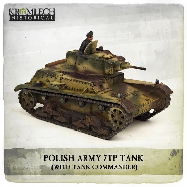 KROMLECH Polish Army 7TP Tank with Commander