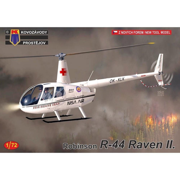KOVOZAVODY 1/72 Robinson R-44 Raven II. (ex Stransky kits)