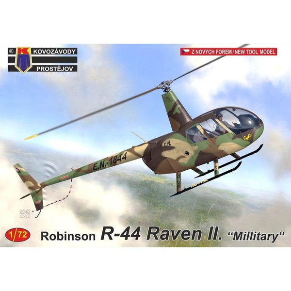 KOVOZAVODY 1/72 Robinson R-44 Raven II. "Military"