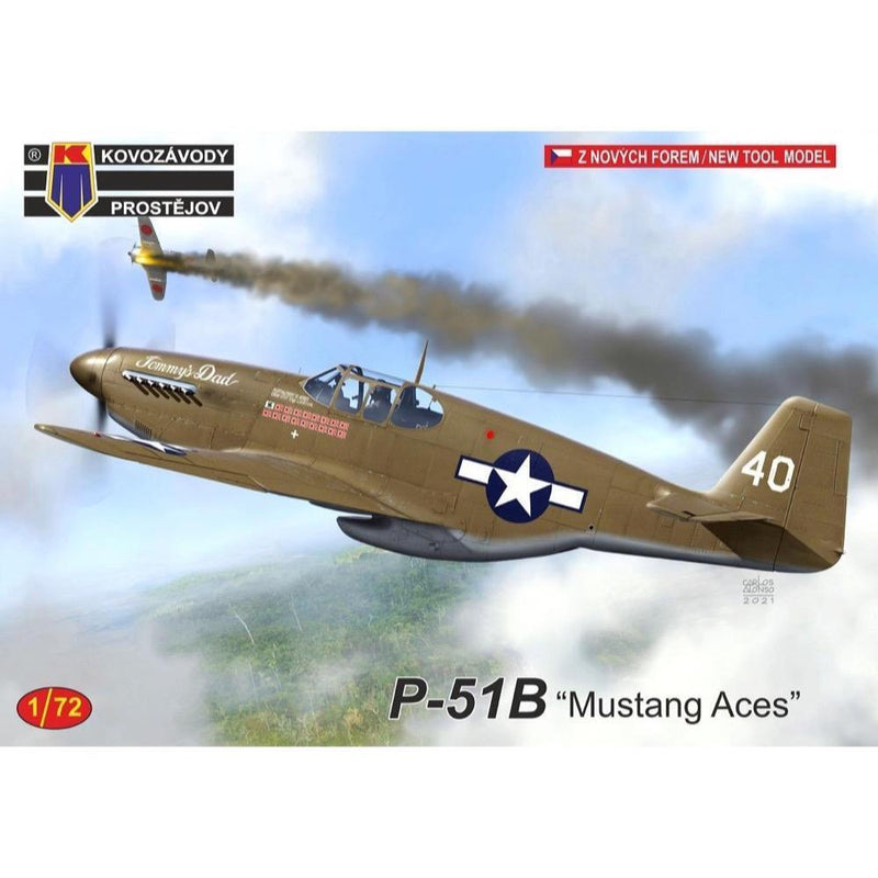 KOVOZAVODY 1/72 P-51B "Mustang Aces"
