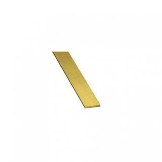 K&S Brass Strip 6 x 1.0 x 300mm (3 Pcs)