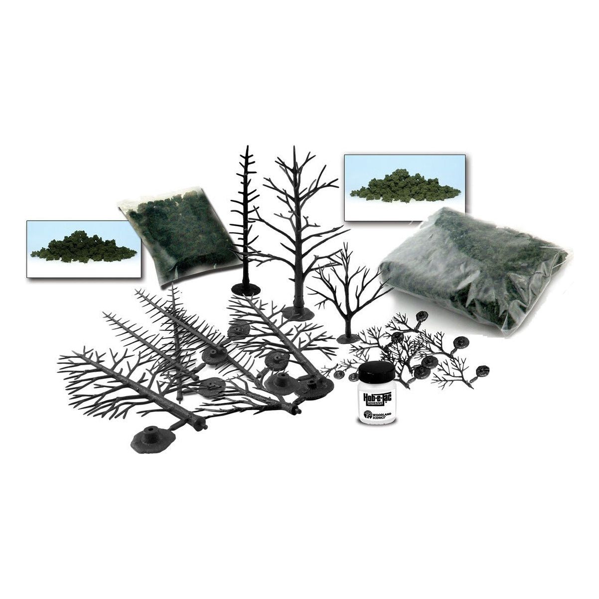 WOODLAND SCENICS Realistic Trees Learning Kit