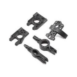 LOSI Center Differential Mount & Brace Set: 8B 2.0