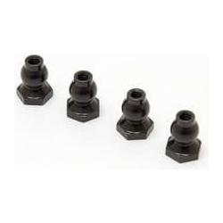 LOSI Suspension Balls 6.8mm, Flanged: 8B 2.0