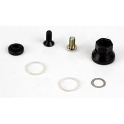 LOSI Clutch Nut & Hardware, 4 Shoe: 8B, 8T