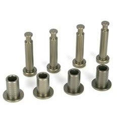 LOSI Front King Pins & Arm Bushings, Alum. 5IVE-T