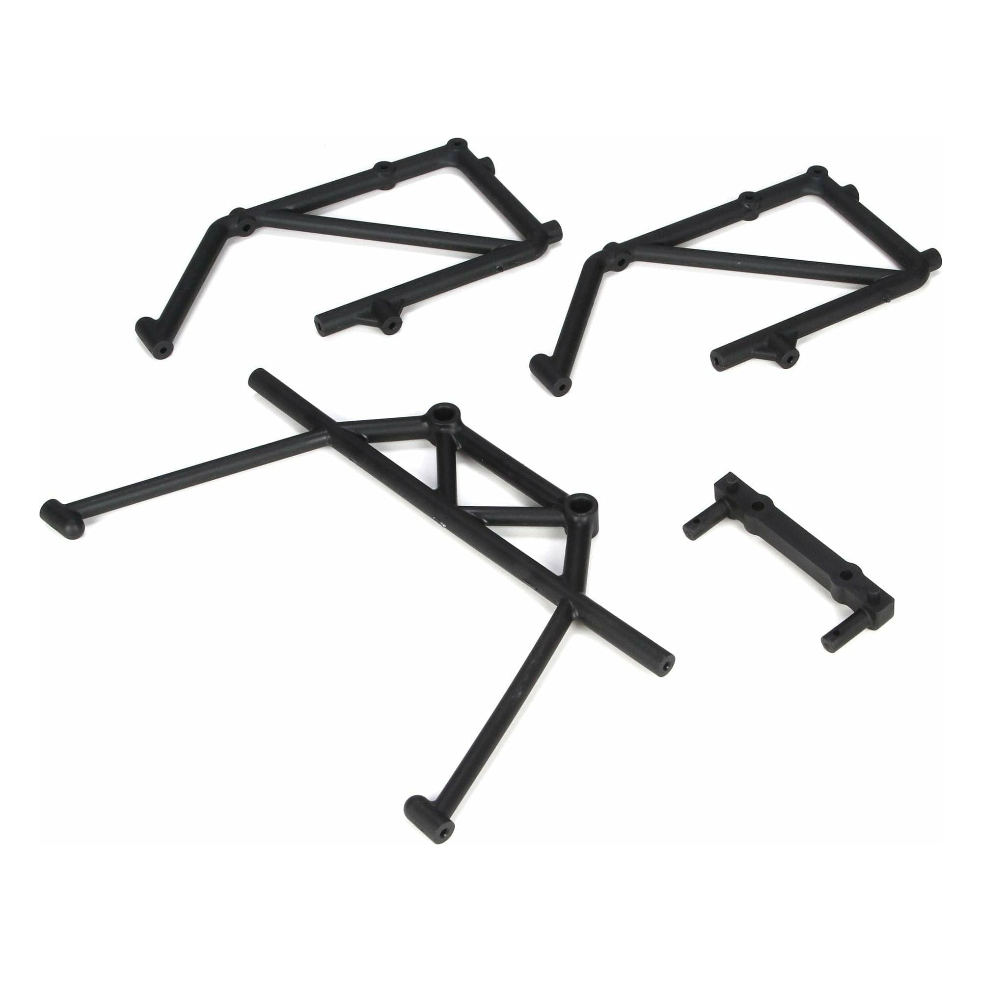 LOSI Rear Cage Mount & Fender Brace Set (4): 5TT