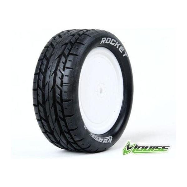 LOUISE E-Rocket 1/10 Buggy Front Tyres/Wheels