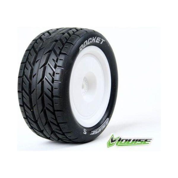 LOUISE E-Rocket 1/10 Buggy Rear Tyres/Wheels