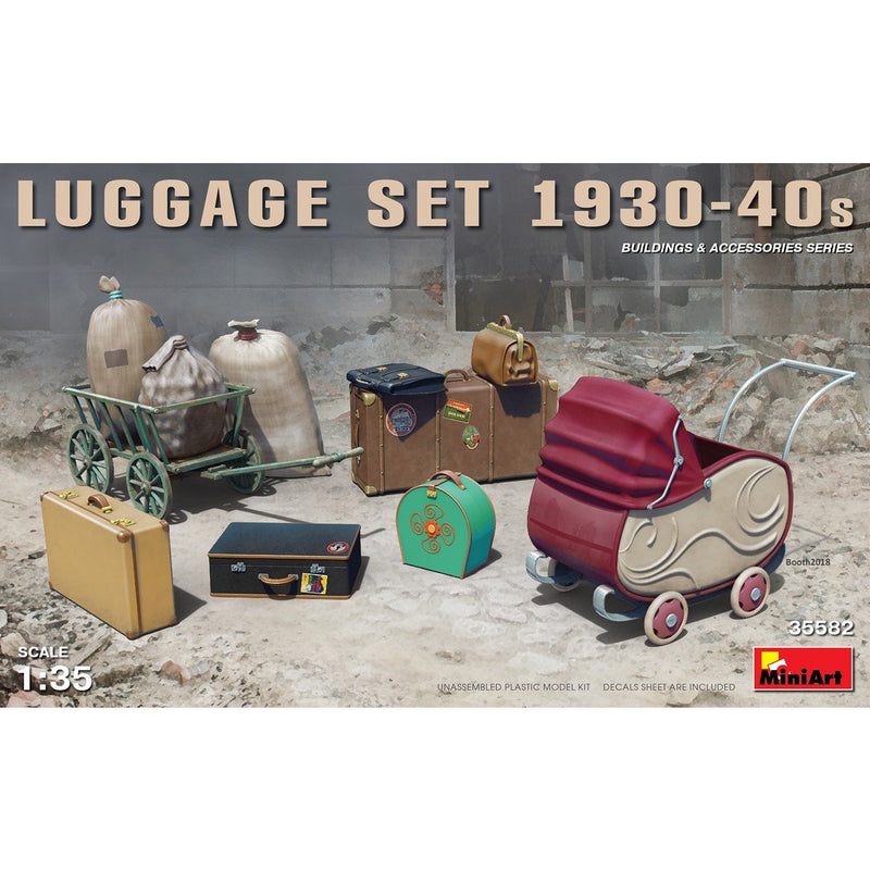 MINIART 1/35 Luggage Set 1930-40s