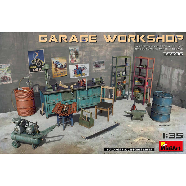 MINIART 1/35 Garage Workshop