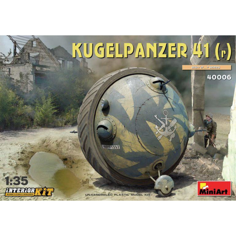 MINIART 1/35 Kugelpanzer 41 (r) Interior Kit