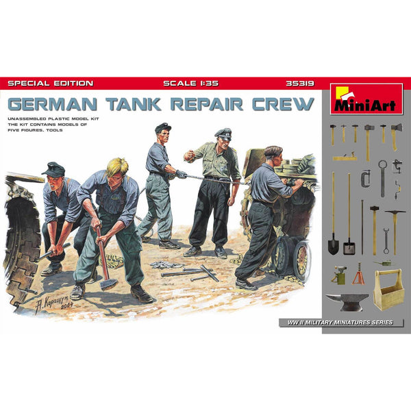 MINIART 1/35 German Tank Repair Crew. Special Edition