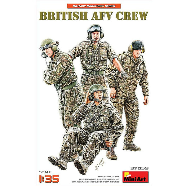 MINIART 1/35 British AFV Crew
