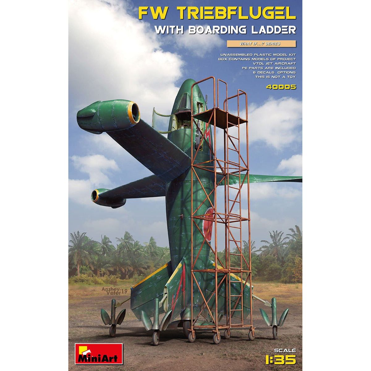 MINIART 1/35 Focke-Wulf Triebflugel with Boarding Ladder