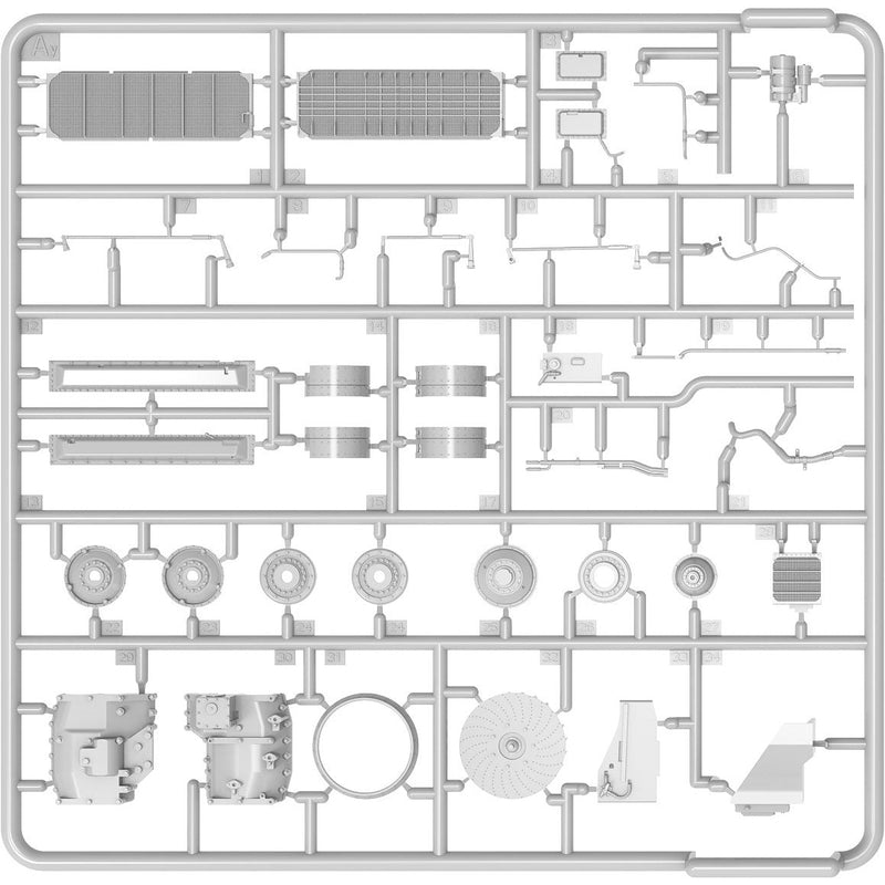 MINIART 1/35 Transmission Set for T-55/T-55A